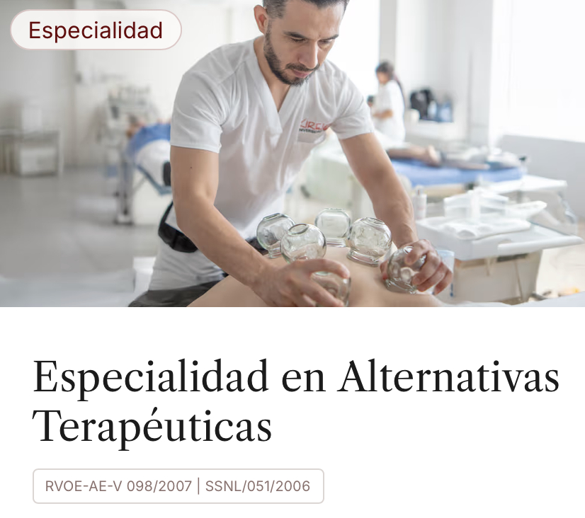 Introduce al profesional de la salud en el exigente y competitivo mercado laboral de las terapias complementarias, logrando una comprensión sistemática de los procesos involucrados